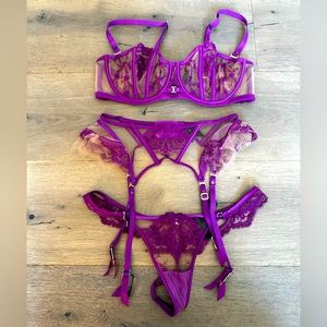 Honey Birdette bra set